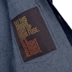 8oz Japanese Indigo Denim Shirt - Fuse81 19 8oz Japanese Indigo Denim Shirt - Fuse81 -Denim Clothing-Iron Heart International STF FUSE81 6