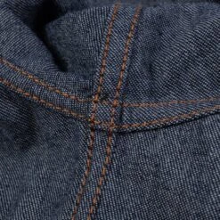 8oz Japanese Indigo Denim Shirt - Fuse81 21 8oz Japanese Indigo Denim Shirt - Fuse81 -Denim Clothing-Iron Heart International STF FUSE81 8