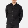 SaturdayTypeFever - 9oz Black Cotton Shirt - Revolution71 -Denim Clothing-Iron Heart International STF REVOLUTION71