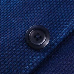 SaturdayTypeFever - Sashiko Blazer - Indigo -Denim Clothing-Iron Heart International STF SBZR IND 10