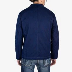 SaturdayTypeFever - Sashiko Blazer - Indigo -Denim Clothing-Iron Heart International STF SBZR IND 2