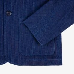 SaturdayTypeFever - Sashiko Blazer - Indigo -Denim Clothing-Iron Heart International STF SBZR IND 7