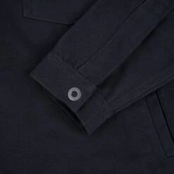 SaturdayTypeFever - 9oz Cotton CPO Shirt - Black -Denim Clothing-Iron Heart International STF TWLCPO BLK 10