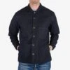 SaturdayTypeFever - 9oz Cotton CPO Shirt - Black -Denim Clothing-Iron Heart International STF TWLCPO BLK