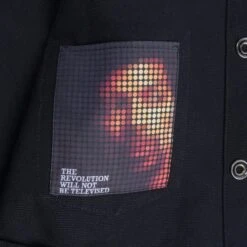 SaturdayTypeFever - 9oz Cotton CPO Shirt - Black -Denim Clothing-Iron Heart International STF TWLCPO BLK 12