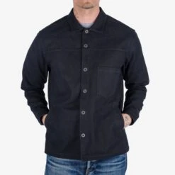 SaturdayTypeFever - 9oz Cotton CPO Shirt - Black