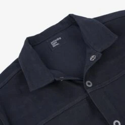 SaturdayTypeFever - 9oz Cotton CPO Shirt - Black -Denim Clothing-Iron Heart International STF TWLCPO BLK 6