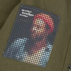 SaturdayTypeFever - 9oz Cotton CPO Shirt - Olive -Denim Clothing-Iron Heart International STF TWLCPO OLV 11