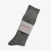UTILITEES Mixed Cotton Crew Socks - Grey -Denim Clothing-Iron Heart International UTCS GRY
