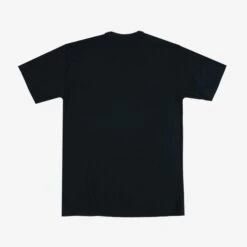 UTILITEES - 5.5oz Loopwheel Crew Neck T-Shirt - Black 8 UTILITEES - 5.5oz Loopwheel Crew Neck T-Shirt - Black -Denim Clothing-Iron Heart International UTIL BLK 2