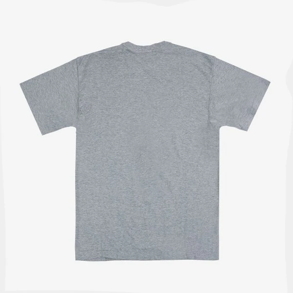 UTILITEES - 5.5oz Loopwheel Crew Neck T-Shirt - Grey 5 UTILITEES - 5.5oz Loopwheel Crew Neck T-Shirt - Grey - Image 3