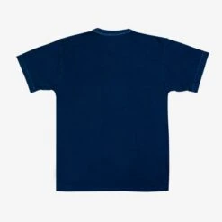 UTILITEES - 5.5oz Loopwheel Crew Neck T-Shirt - Pure Indigo -Denim Clothing-Iron Heart International UTIL PIND 2