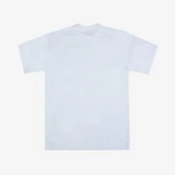 UTILITEES - 5.5oz Loopwheel Crew Neck T-Shirt - White 8 UTILITEES - 5.5oz Loopwheel Crew Neck T-Shirt - White -Denim Clothing-Iron Heart International UTIL WHT 2