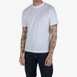 UTILITEES - 5.5oz Loopwheel Crew Neck T-Shirt - White