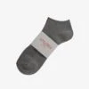 UTILITEES Mixed Cotton Sneaker Socks - Grey -Denim Clothing-Iron Heart International UTSS GRY