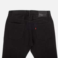 Ignition Works 20oz Denim Slim Fit Tapered Cut Jeans - Black -Denim Clothing-Iron Heart International igw 101b 5