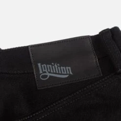 Ignition Works 20oz Denim Slim Fit Tapered Cut Jeans - Black -Denim Clothing-Iron Heart International igw 101b 6