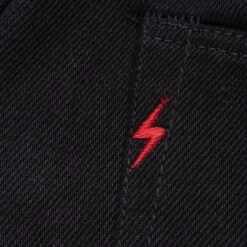 Ignition Works 20oz Denim Slim Fit Tapered Cut Jeans - Black -Denim Clothing-Iron Heart International igw 101b 7