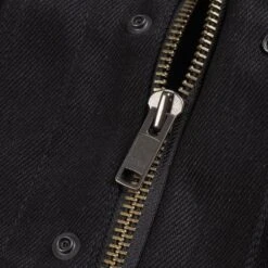 Ignition Works 20oz Denim Tracker Vest - Black -Denim Clothing-Iron Heart International igw 201b 8