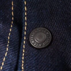 Ignition Works 19oz Stretch Denim Tracker Vest - Indigo -Denim Clothing-Iron Heart International igw 201d 7