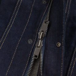 Ignition Works 19oz Stretch Denim Tracker Vest - Indigo -Denim Clothing-Iron Heart International igw 201d 8