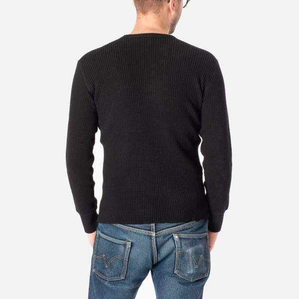 Ignition Works Thermal Crew Neck Long Sleeved Top - Black 4 Ignition Works Thermal Crew Neck Long Sleeved Top - Black - Image 2