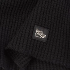 Ignition Works Thermal Crew Neck Long Sleeved Top - Black 9 Ignition Works Thermal Crew Neck Long Sleeved Top - Black -Denim Clothing-Iron Heart International igw 502 blk 3