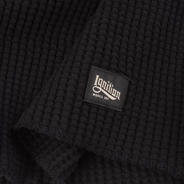 Ignition Works Thermal Crew Neck Long Sleeved Top - Black 6 Ignition Works Thermal Crew Neck Long Sleeved Top - Black - Image 4
