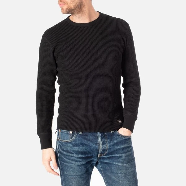 Ignition Works Thermal Crew Neck Long Sleeved Top - Black 3 Ignition Works Thermal Crew Neck Long Sleeved Top - Black