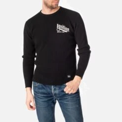 Ignition Works Logo Thermal Crew Neck Long Sleeved Top - Black Or White