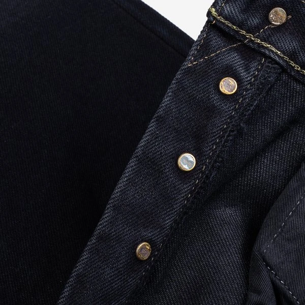 21oz Selvedge Denim "1955" Straight Cut Jeans - Indigo Overdyed Black 13 21oz Selvedge Denim "1955" Straight Cut Jeans - Indigo Overdyed Black - Image 11