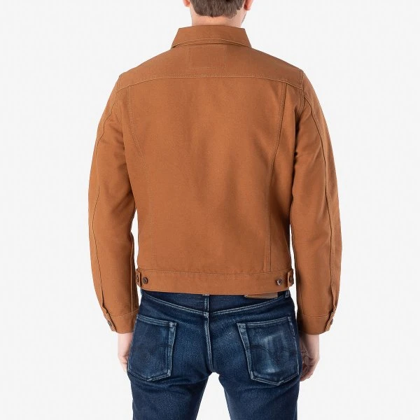 17oz Duck Modified Type III Jacket - Brown 4 17oz Duck Modified Type III Jacket - Brown - Image 2