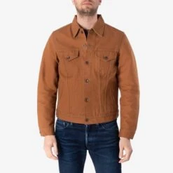 17oz Duck Modified Type III Jacket - Brown