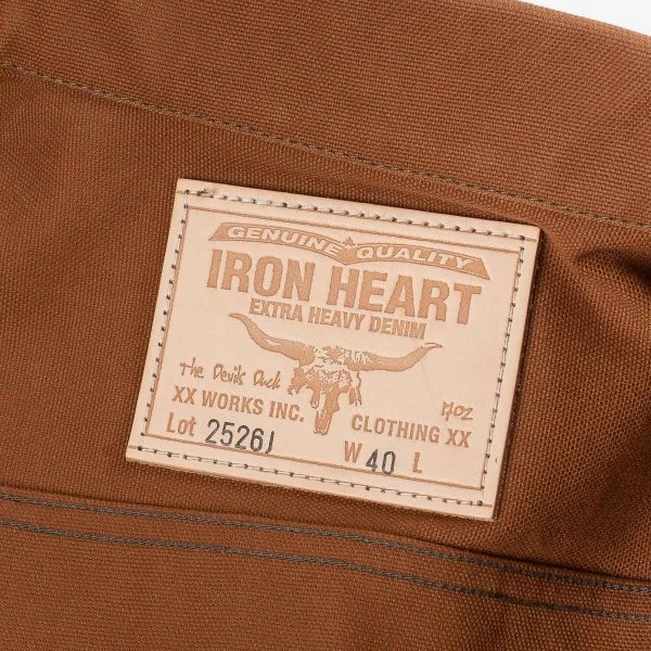 17oz Duck Modified Type III Jacket - Brown 7 17oz Duck Modified Type III Jacket - Brown - Image 5
