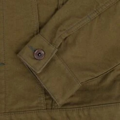 12oz Whipcord Modified Type III Jacket - Olive Drab Green 27 12oz Whipcord Modified Type III Jacket - Olive Drab Green -Denim Clothing-Iron Heart International ih 526 odg 10