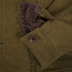 12oz Whipcord Modified Type III Jacket - Olive Drab Green 28 12oz Whipcord Modified Type III Jacket - Olive Drab Green -Denim Clothing-Iron Heart International ih 526 odg 11