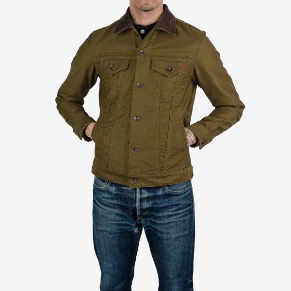 12oz Whipcord Modified Type III Jacket - Olive Drab Green 5 12oz Whipcord Modified Type III Jacket - Olive Drab Green - Image 3
