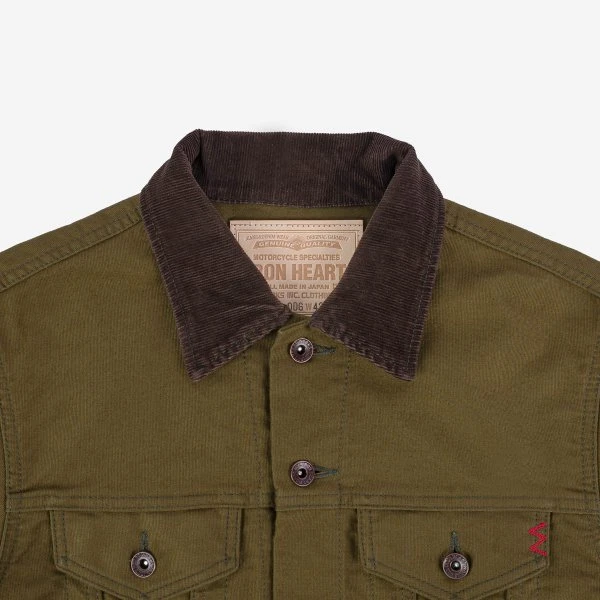 12oz Whipcord Modified Type III Jacket - Olive Drab Green 9 12oz Whipcord Modified Type III Jacket - Olive Drab Green - Image 7