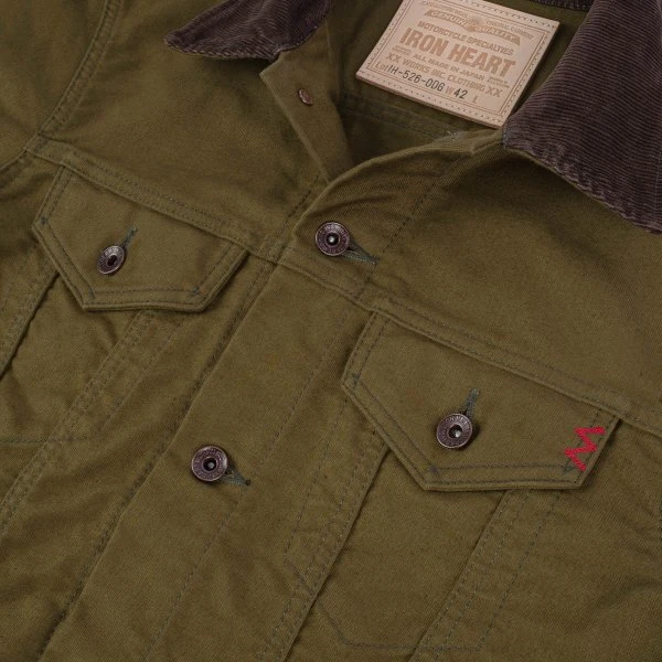 12oz Whipcord Modified Type III Jacket - Olive Drab Green 11 12oz Whipcord Modified Type III Jacket - Olive Drab Green - Image 9