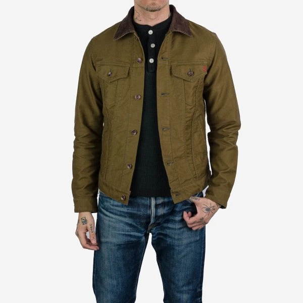 12oz Whipcord Modified Type III Jacket - Olive Drab Green 3 12oz Whipcord Modified Type III Jacket - Olive Drab Green