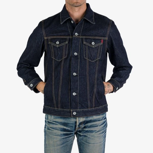 14oz Selvedge Denim Modified Type III Jacket - Indigo 4 14oz Selvedge Denim Modified Type III Jacket - Indigo - Image 2