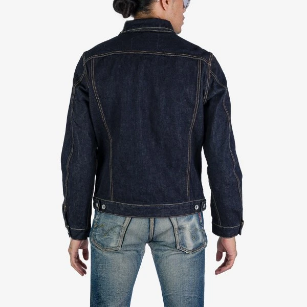 14oz Selvedge Denim Modified Type III Jacket - Indigo 6 14oz Selvedge Denim Modified Type III Jacket - Indigo - Image 4