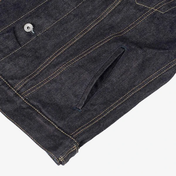 14oz Selvedge Denim Modified Type III Jacket - Indigo 9 14oz Selvedge Denim Modified Type III Jacket - Indigo - Image 7