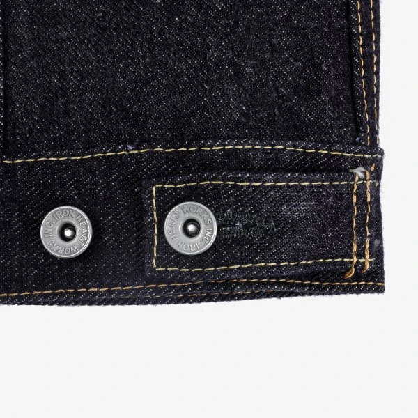 19oz Left-Hand Twill Selvedge Denim Type III Jacket - Indigo 13 19oz Left-Hand Twill Selvedge Denim Type III Jacket - Indigo - Image 11