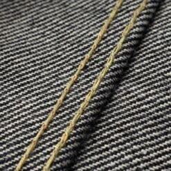 19oz Left-Hand Twill Selvedge Denim Type III Jacket - Indigo 30 19oz Left-Hand Twill Selvedge Denim Type III Jacket - Indigo -Denim Clothing-Iron Heart International ih 526l 13