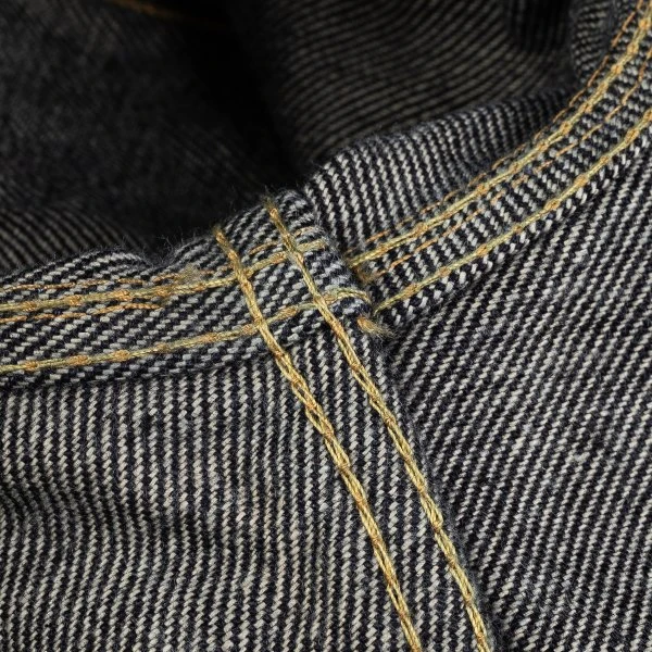 19oz Left-Hand Twill Selvedge Denim Type III Jacket - Indigo 17 19oz Left-Hand Twill Selvedge Denim Type III Jacket - Indigo - Image 15