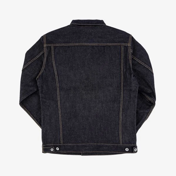 19oz Left-Hand Twill Selvedge Denim Type III Jacket - Indigo 6 19oz Left-Hand Twill Selvedge Denim Type III Jacket - Indigo - Image 4