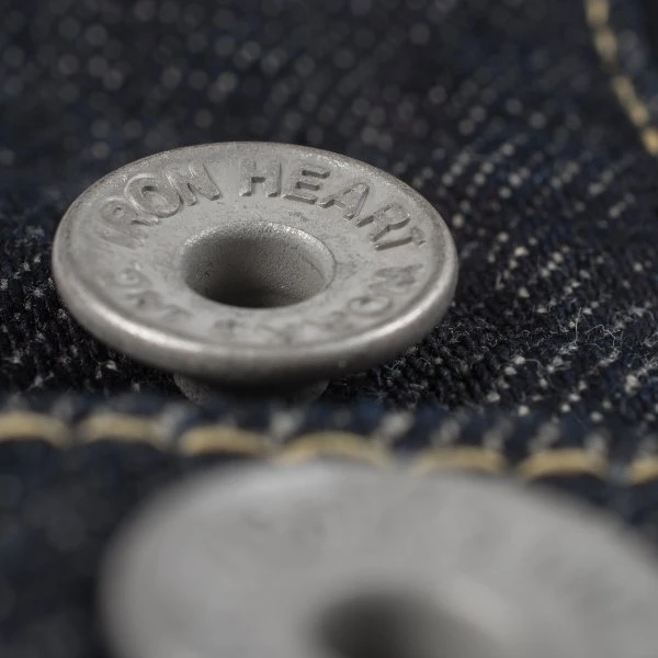 21oz Selvedge Denim Modified Type III Vest - Indigo 8 21oz Selvedge Denim Modified Type III Vest - Indigo - Image 6