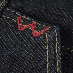 21oz Selvedge Denim Modified Type III Vest - Indigo 17 21oz Selvedge Denim Modified Type III Vest - Indigo -Denim Clothing-Iron Heart International ih 526sv 6