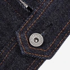21oz Denim Rider's Jacket - Indigo -Denim Clothing-Iron Heart International ih 527j 9